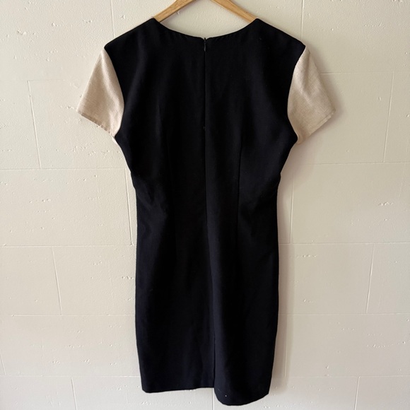 Vintage | 90s Black Cream Embroidered Flowers | Cottagecore | Size Medium - Picture 8 of 9